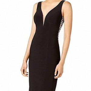 Xscape Illusion Cocktail Dress
